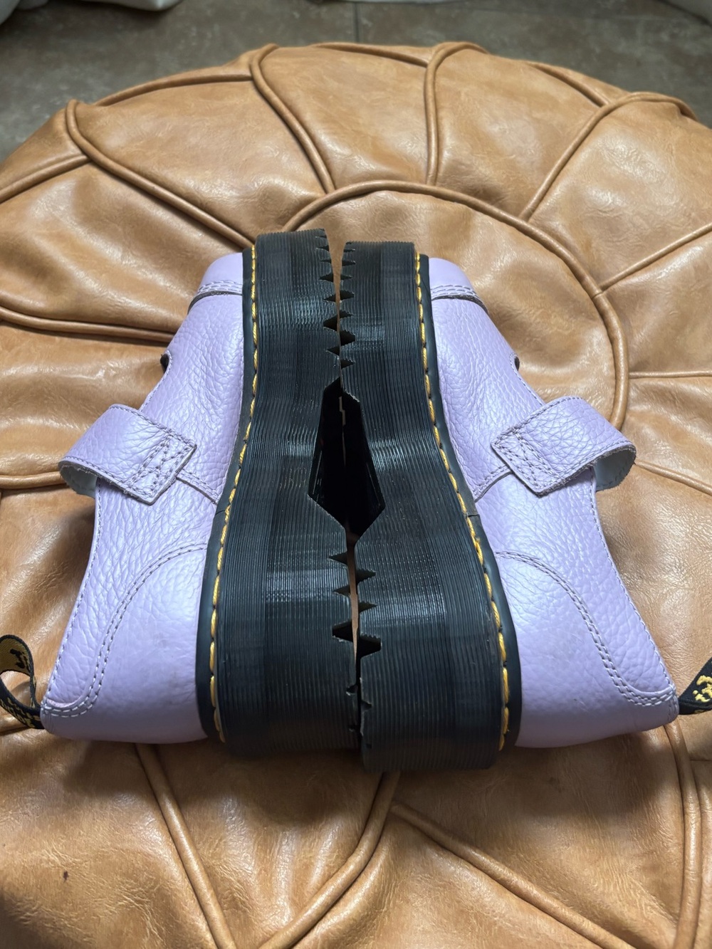 Dr. Martens Addina Quad Flower Mary Janes Lavender - Picture 7 of 11